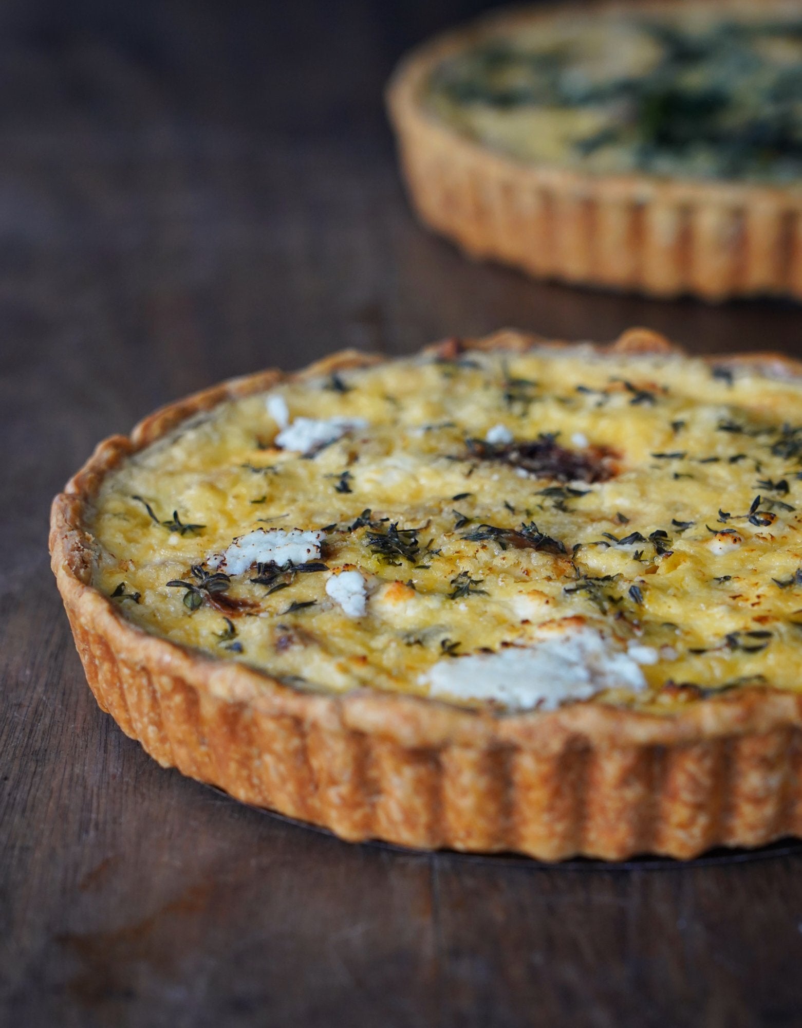 Potato & Leek Quiche Brickfields Bakery